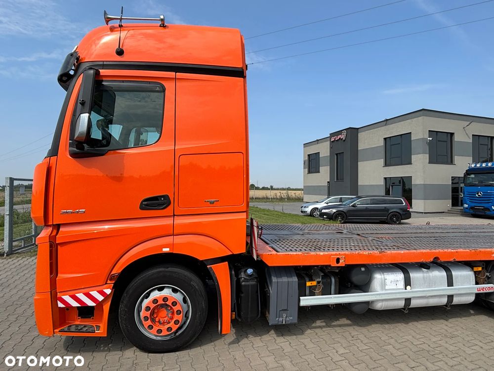 Mercedes-Benz Actros 2645 6x2 kabina Big Space, SOLO STAR z przyczepą POLKON zestaw niskopodwoziowy , laweta , autoholowanie, transport pojazdów , transport maszyn, pojazd do transortu słomy, mega, lowdeck, cały na poduszkach w bardzo dobrym stanie z Niemiec - 9