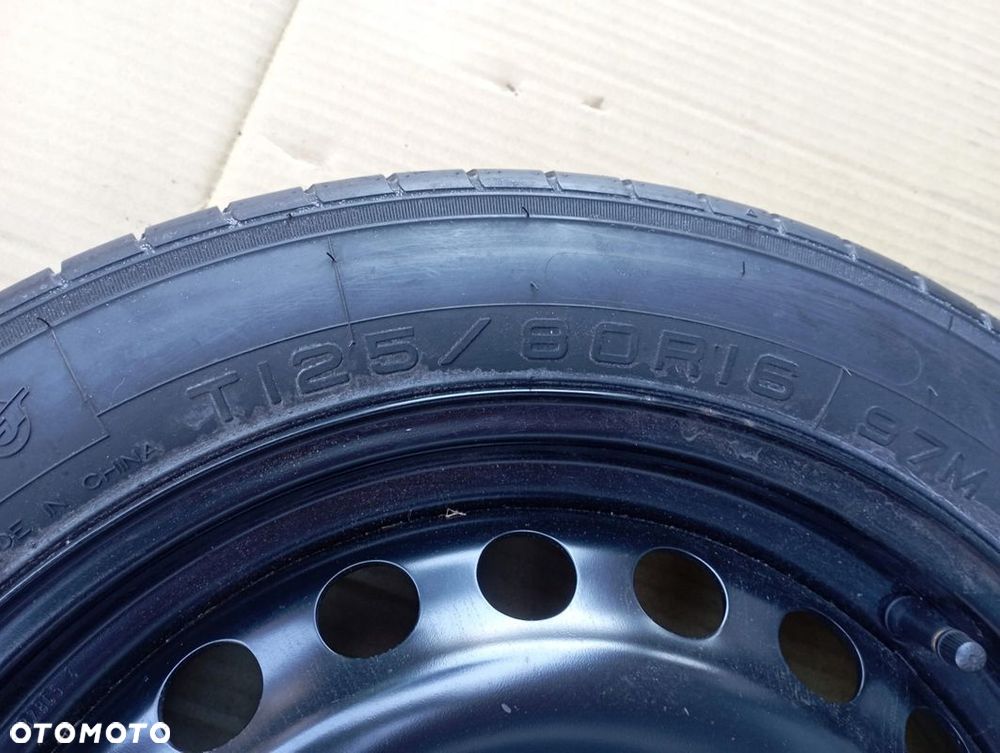 FORD C-MAX CMAX II 2 KOŁO ZAPASOWE ZAPAS 125/80 16" ET25 4.00Bx16 - 3