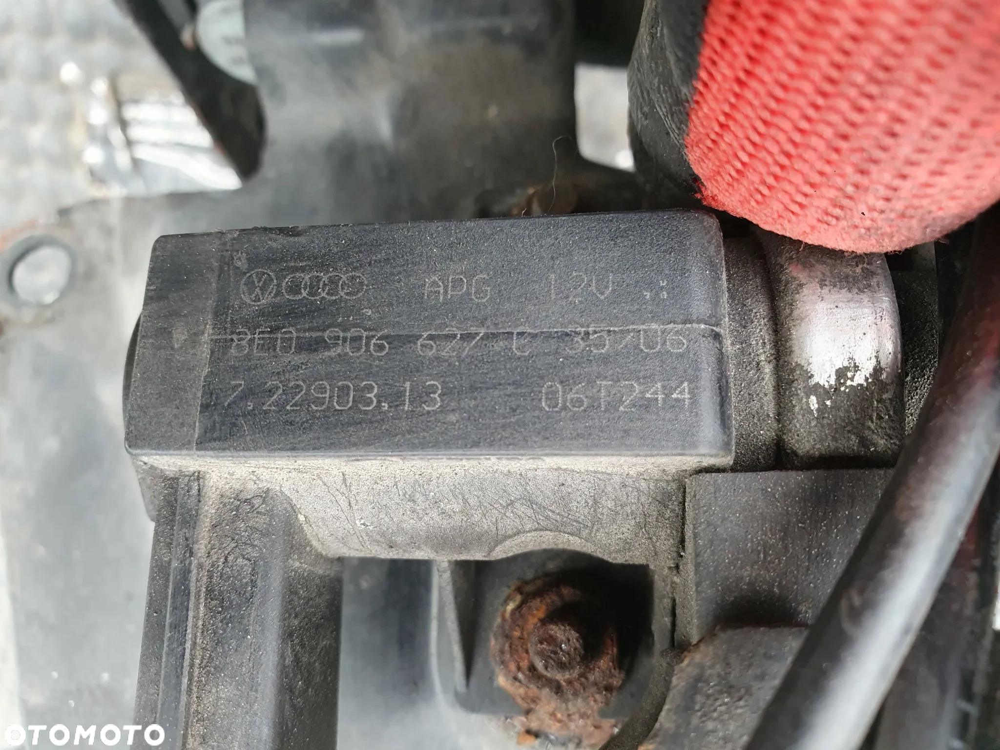 Zawor 1K0906283A 8E0906627C Zawory Podcisnienia Przewody Weze Krociec 2.0 TDI AUDI A4 B7 A6 C6 - 21