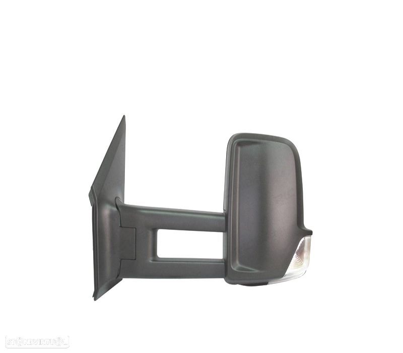 ESPELHO COMPLETO LADO ESQUERDO VOLKSWAGEN VW CRAFTER 06-16 BRAÇO LONGO - 1