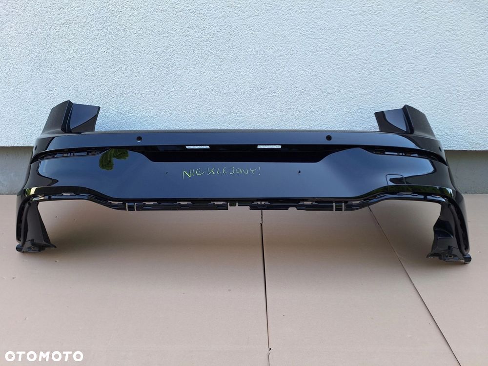 VW GOLF VIII 8 GTi GTD R-LINE NIE KLEJONY! ZDERZAK TYŁ TYLNY ORYG 5H6807421D WYSYŁKA 24H - 1