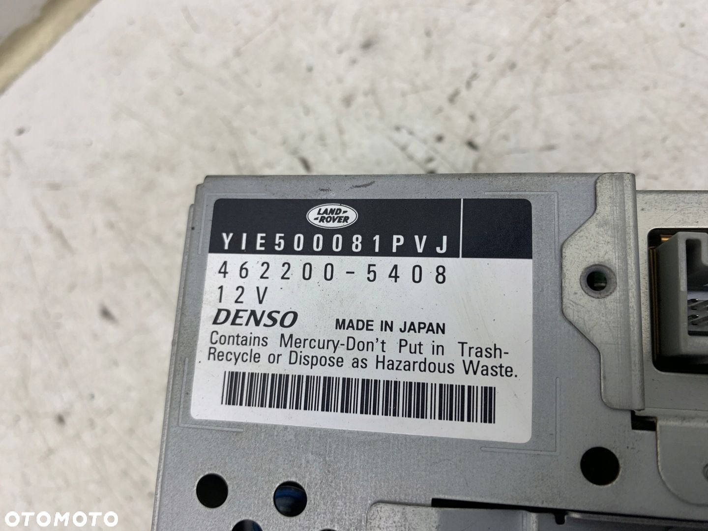 MONITOR WYŚWIETLACZ EKRAN YIE500081PVJ RANGE ROVER SPORT I L320 05-13 - 4