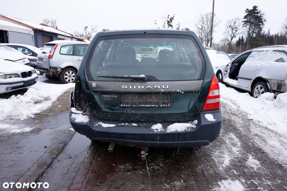 SUBARU FORESTER II SG 2004 2J4 2.0 16V EJ201 125KM TY755 ZIELONY na części - 4