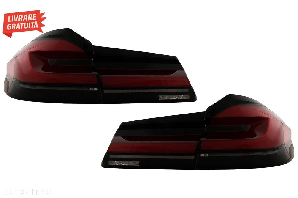 Stopuri Full LED BMW Seria 5 G30 Sedan (2017-2019) LCI Design LED Static- livrare gratuita - 2