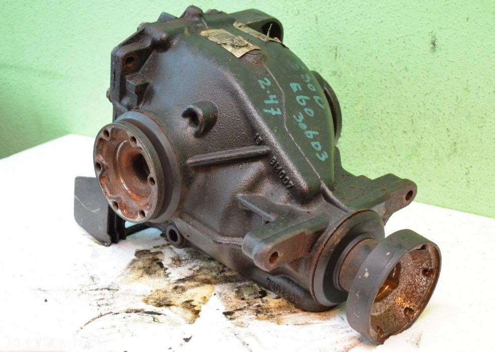 Dyfer Dyferencjał Tył Tylny BMW E60 E61 3.0D Przełożenie 2.47 - 3