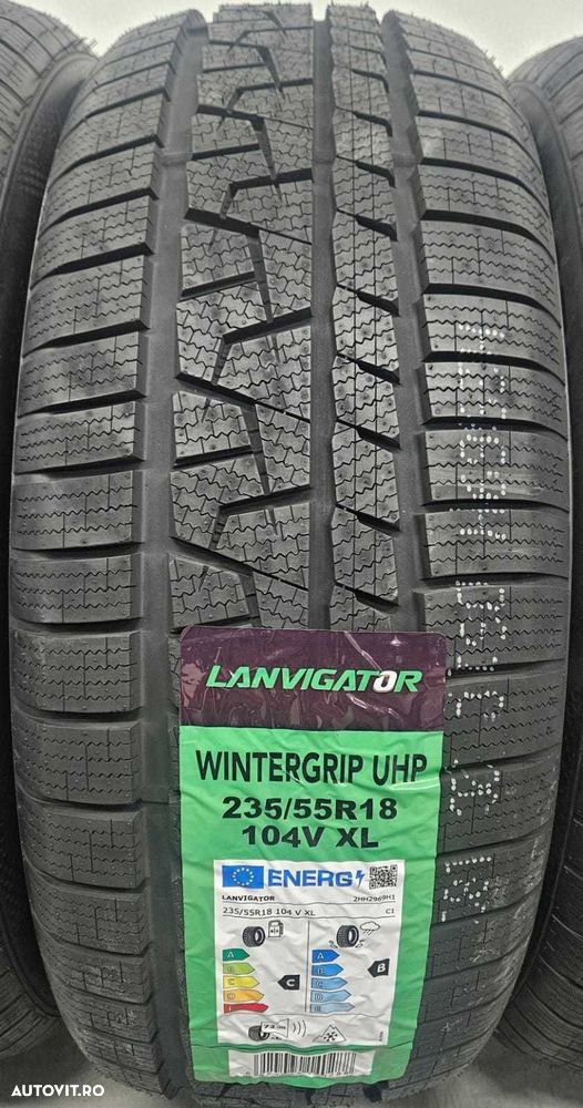 235/55 R18, 104V, LANVIGATOR Wintergrip UHP, Anvelope Iarna M+S - 2