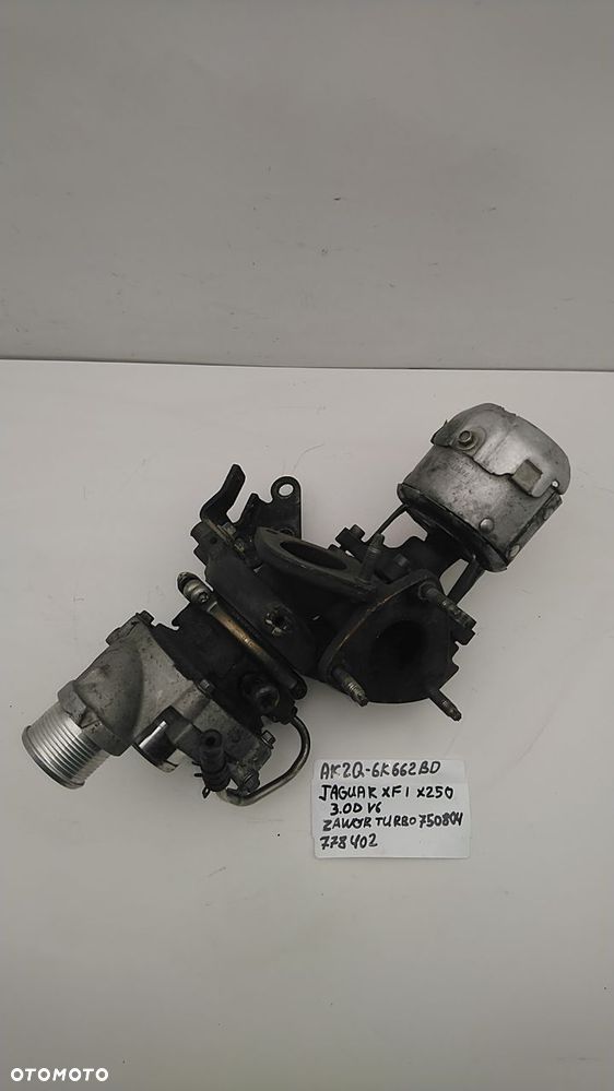 TURBO TURBOSPRĘŻARKA PRAWA JAGUAR XF XJ 3.0D - 3