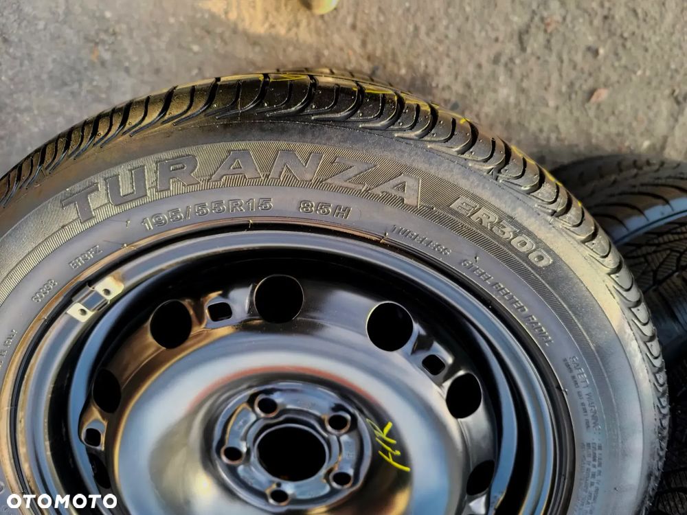 5x100 Felgi Stalowe Stal 15 Koła Letnie Lato SKODA FABIA PRAKTIK ROOMSTER RAPID SEAT IBIZA CORDOBA TOLEDO IV 4 VW FOX POLO Legnica ALU-RAD 195/55 6mm - 6