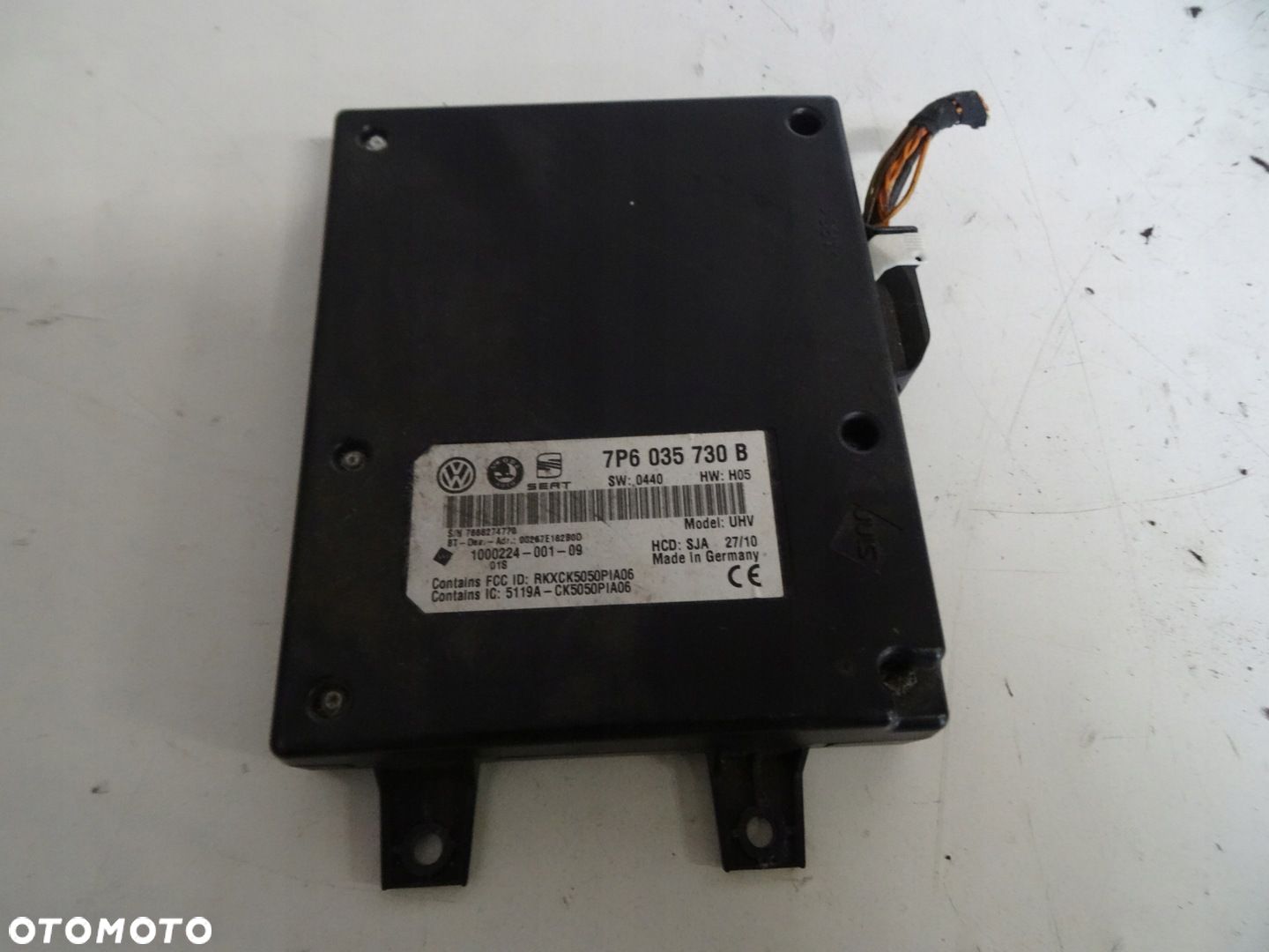 STEROWNIK BLUETOOTH 7P6035730B VOLKSWAGEN TIGUAN - 1