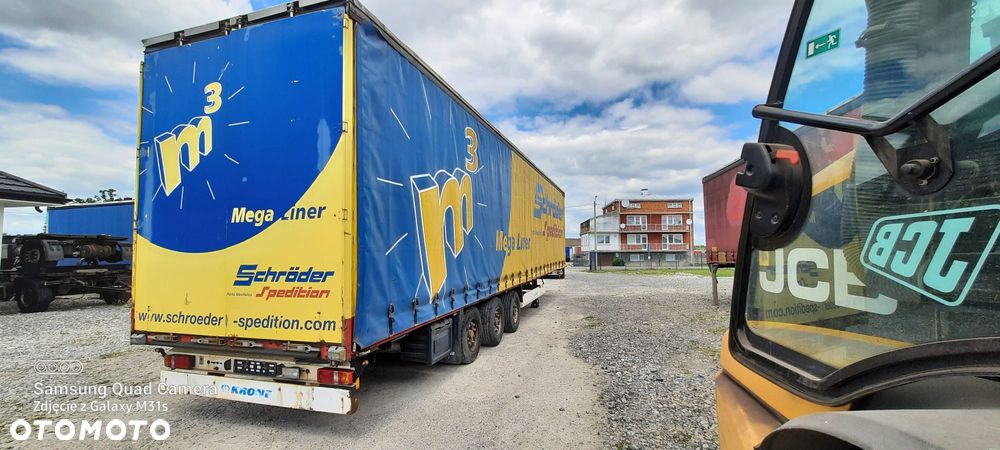 Krone 14.500zł netto NACZEPA KRONE JUMBO FIRANKA 13.60x.2.90 st. BDB MOŻLIWOŚĆ TRANSPORTU - 5