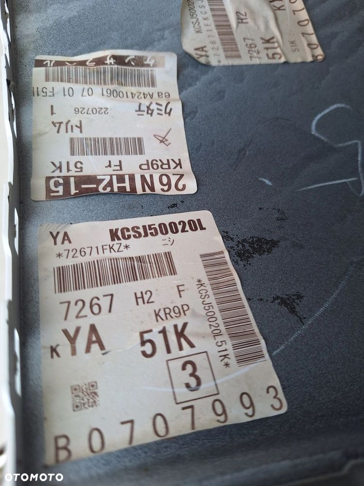 MAZDA CX-60 CX60 22- NIE KLEJONY! ZDERZAK PRZÓD PRZEDNI+KRATKA KOLOR 51K ORYG KR9P-50031 WYSYŁKA 24H - 12