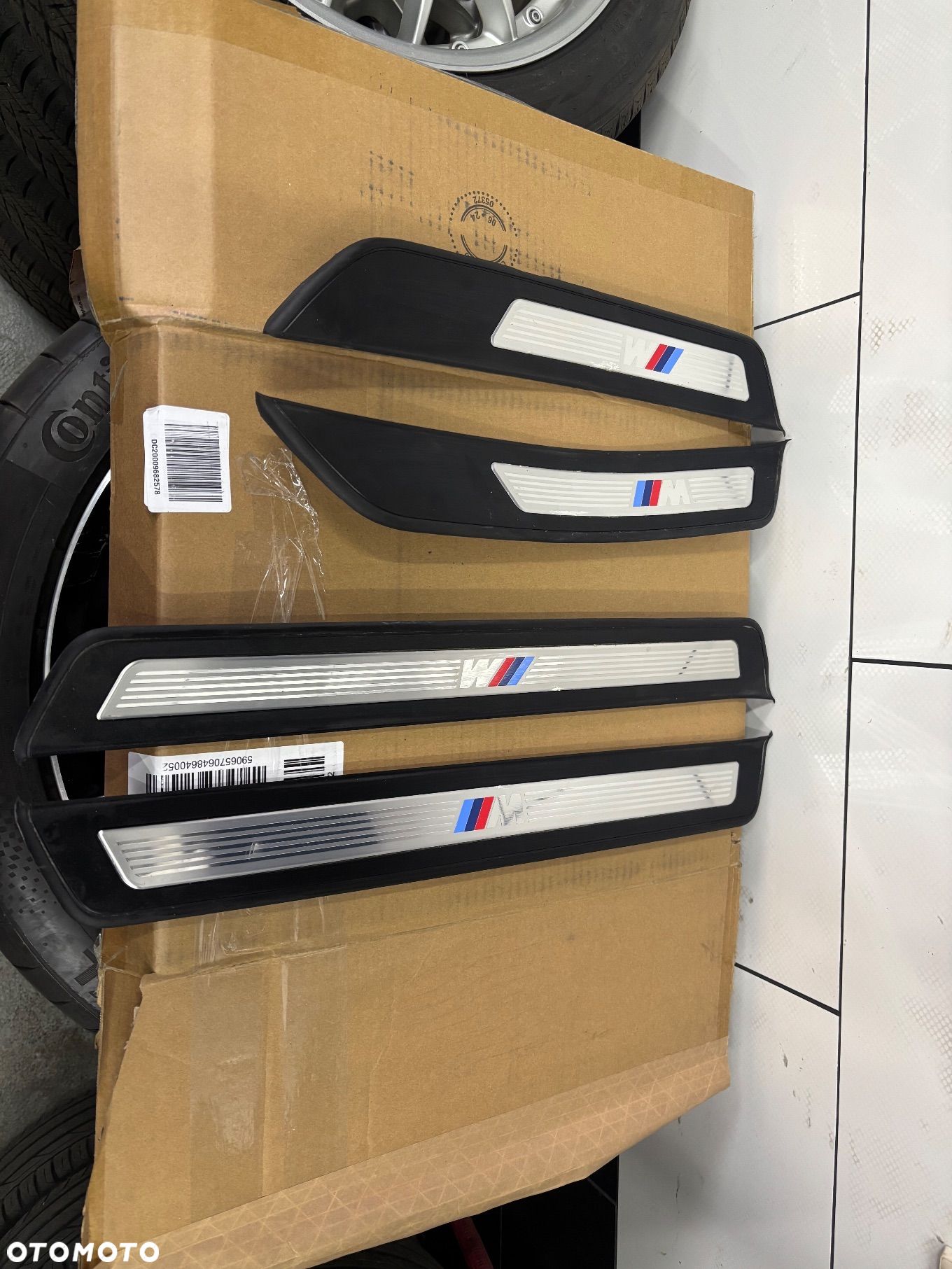 BMW F10 LISTWY PROGOWE MPAKIET KOMPLET - 1