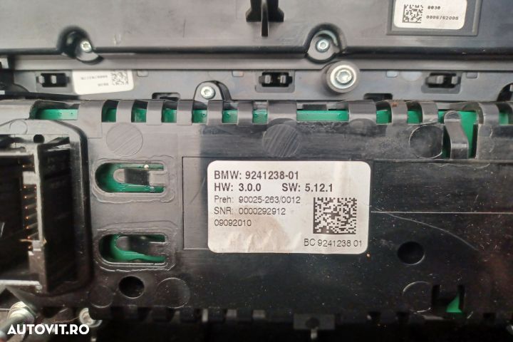 Comanda clima 9241238 9241238-01 9241238 9241238-01 BMW Seria 5 F07/F - 3