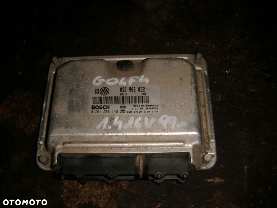 GOLF 4 1.4 16V KOMPUTER SILNIKA 036906032 - 1
