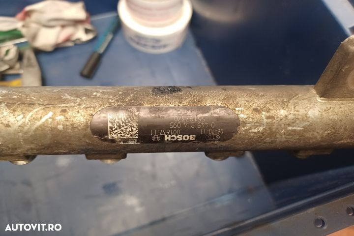 Rampa injectoare 0445214095 55197370 MX1253 Opel Zafira B [2005 - 201 - 2