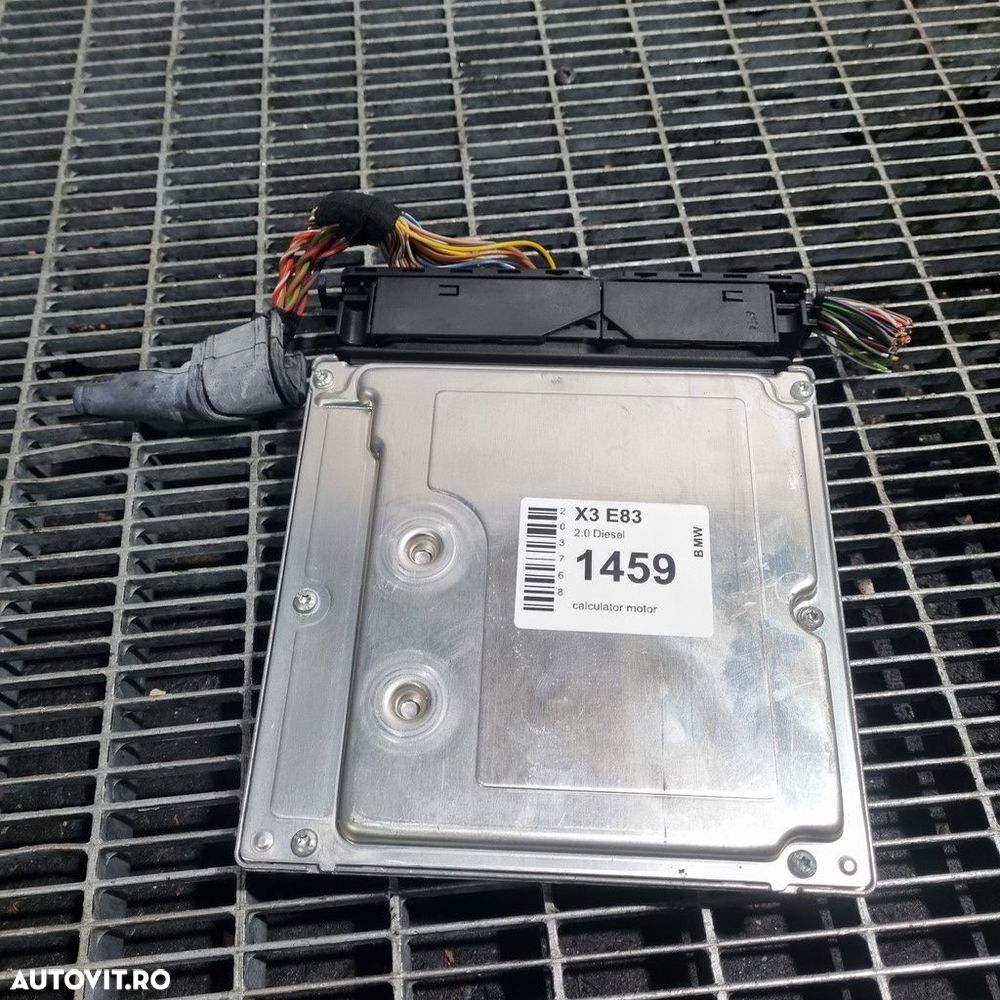 Calculator motor BMW X3 E83 2.0 Diesel 2006 - 2010 150CP Manuala M47 D20 Euro4 (1459) ... - 2