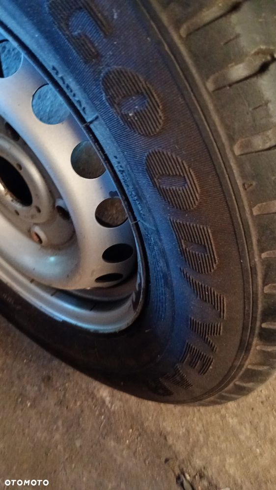 F.VAT Ford Transit MK8 Custom 6,5Jx15x60 KOŁO ZAPASOWE 225/70R15C Felga stalowa Opona - 5