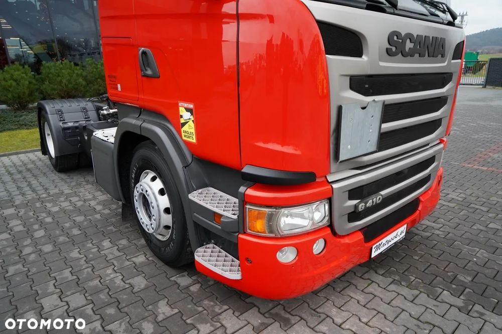 Scania G 410 / RETARDER / KOMPRESOR DO WYDMUCHYU MOUVEX / HYDRAULIKA / RETARDER / PEŁNY ADR / KLIMA POSTOJOWA - 10