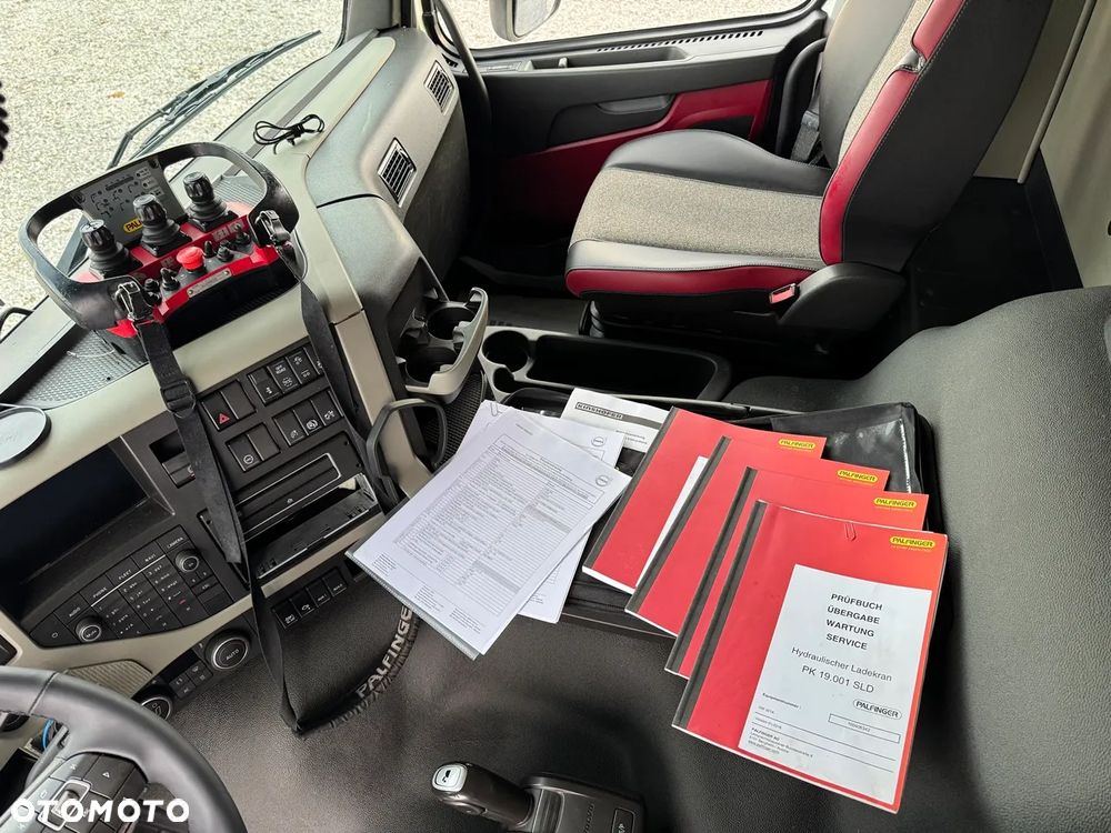 Volvo FM 420 / 6X2 / HDS PALFINGER PK 19.001 SLD / SKŁADANY W Z / CAŁY NA PODUCHACH / Z NIEMIEC - 32