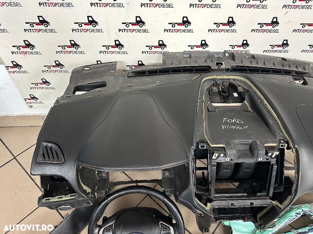 Kit Airbag complet FORD EDGE VIGNALE 2019 2020 2021 plansa bord piele volan centuri cortina airbag - 2