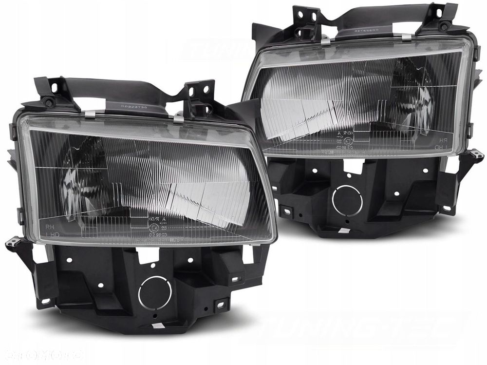 LAMPY REFLEKTORY VW T4 96-03 BUS BLACK - 1