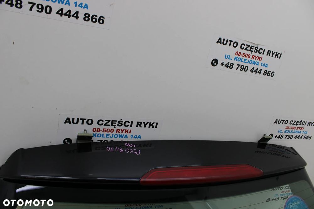VW Polo 9N IV 4 Klapa Bagażnika LC9Z 3D - 4