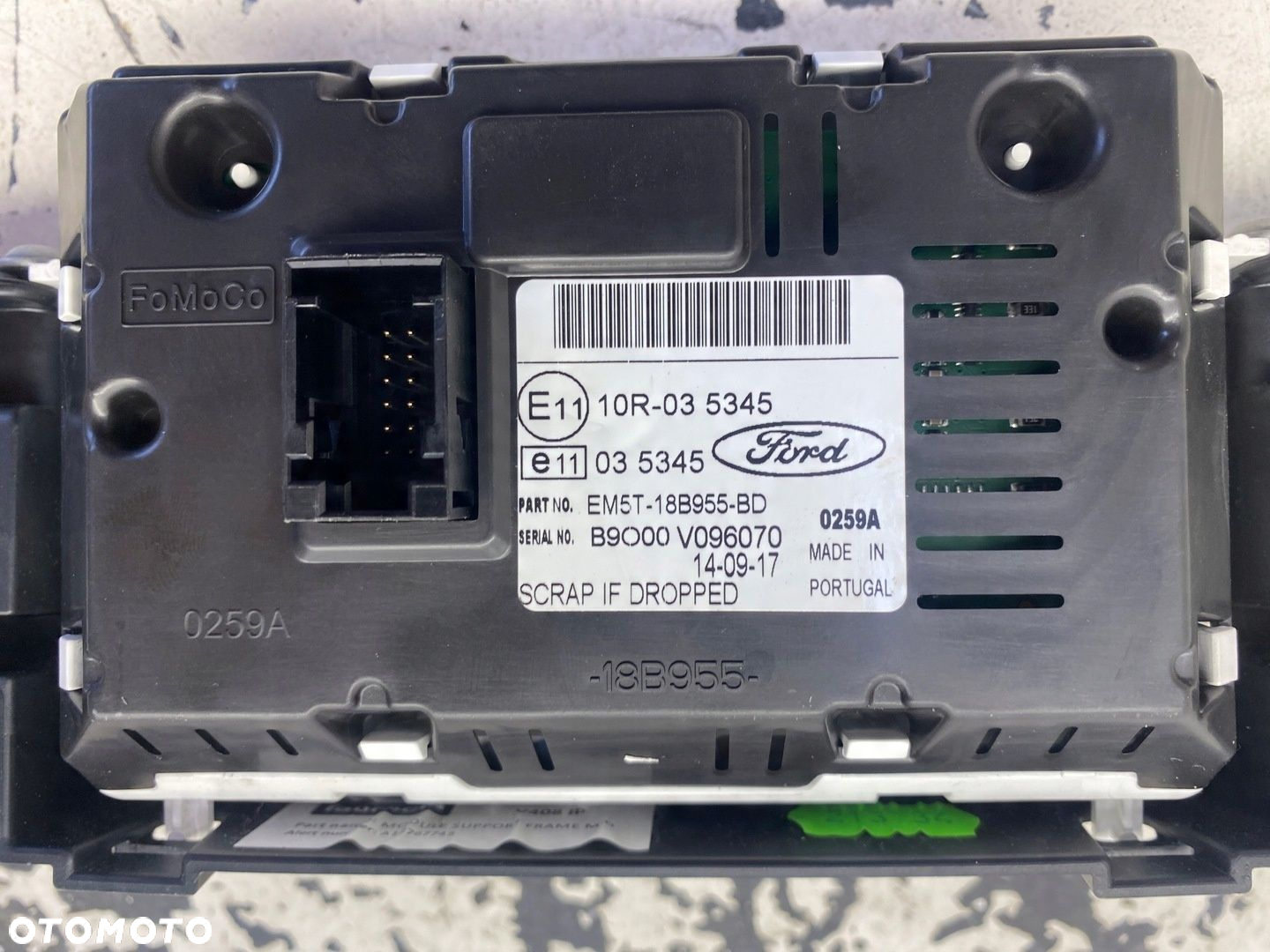 FORD TRANSIT CONNECT MK2 EKRAN WYŚWIETLACZ EM5T-18B955-BD - 8