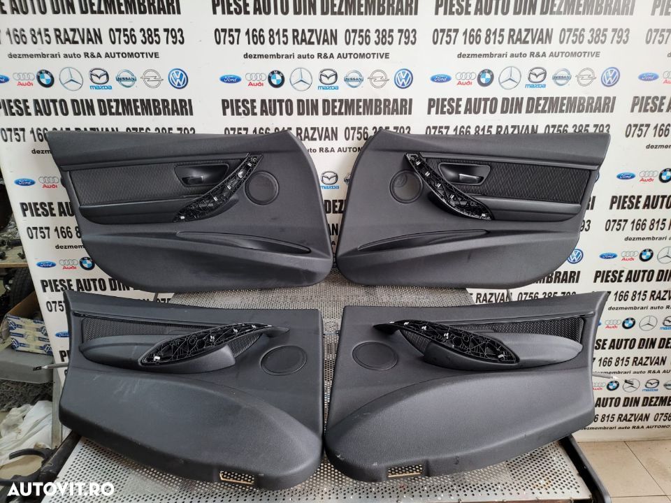 Fata Usa Tapiterie Usa Fata Spate BMW F30 Volan Stanga Europa Livram Oriunde In Tara - 1