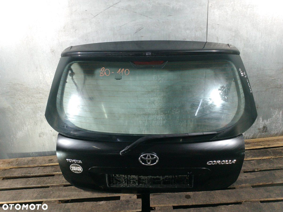 KLAPA BAGAŻNIKA TOYOTA COROLLA E12 HATCHBACK - 1