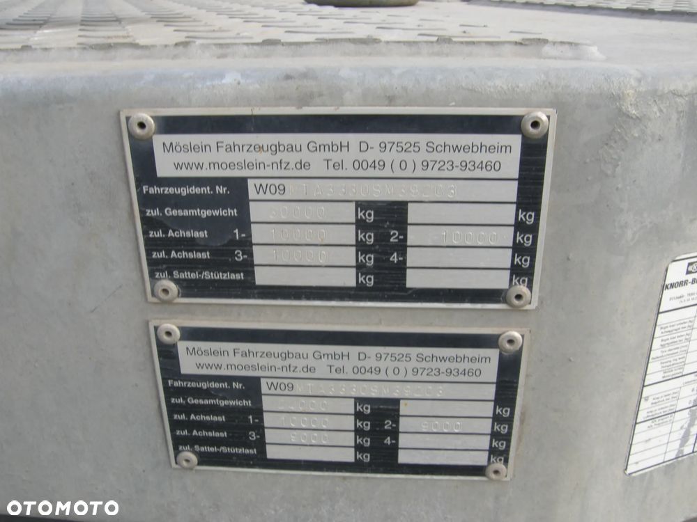 Möslein TA3 2021rok ocynk 3 osiowa przyczepa niskopodwoziowa z Niemiec - 20