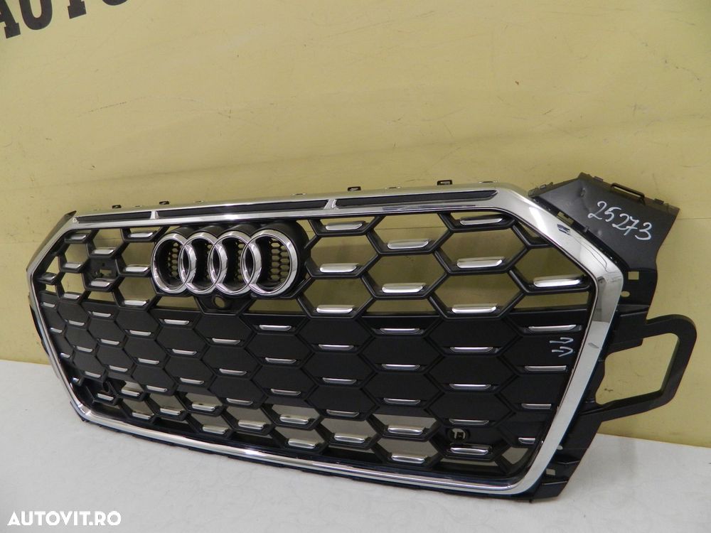 Grila radiator Audi A5 B9  S-Line facelift, 2020, 2021, 2022, 2023, 2024, 2025. - 3