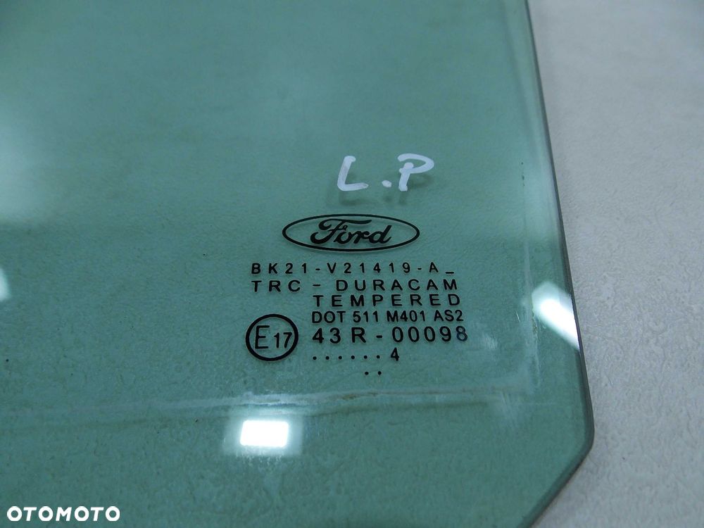 FORD TRANSIT CUSTOM 13-17 SZYBA TROJKAT DRZWI LEWA PRZOD BK21-V21419-A - 4