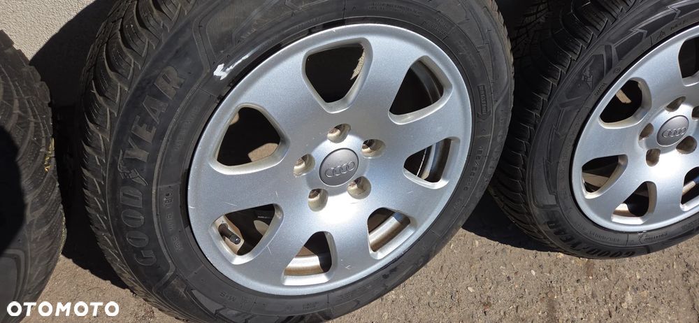 Felgi aluminiowe koła opony zima Audi A4 B6 5X112 15 - 3