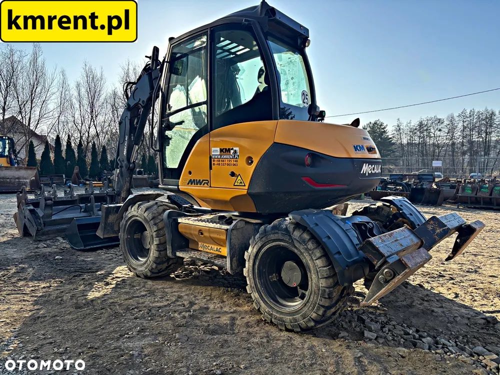 Mecalac 9 MWR KOPARKA KOŁOWA 2019R. | MECALAC 11 KOMATSU PW 98 TEREREX TW 95 110 WACKER NEUSON 100 YANMAR - 25