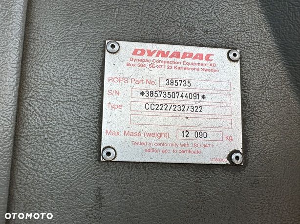 Dynapac CC232HF KUPIONY U POLSKIEGO DEALERA ! JEDEN WŁAŚCICIEL OD NOWOŚCI ! A2-BUD - 23