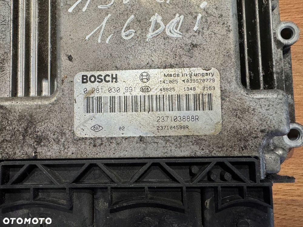 Trafic III Vivaro B1,6 DCI zestaw sterownik komputer 0281030991 - 3