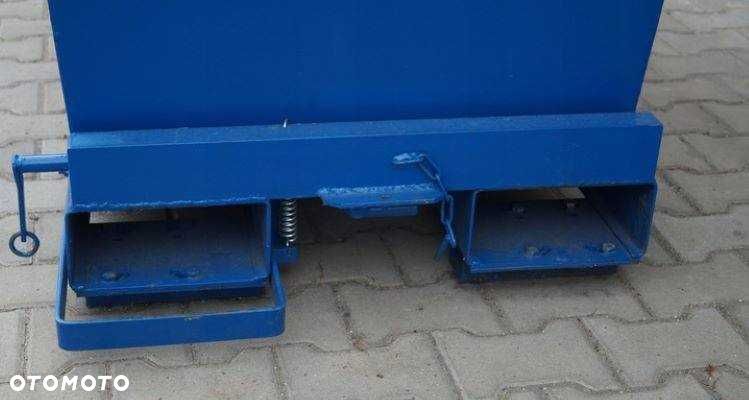Samowyładowczy kontener TK 1500. Koleba uniwersalna.Polski pojemnik - 7