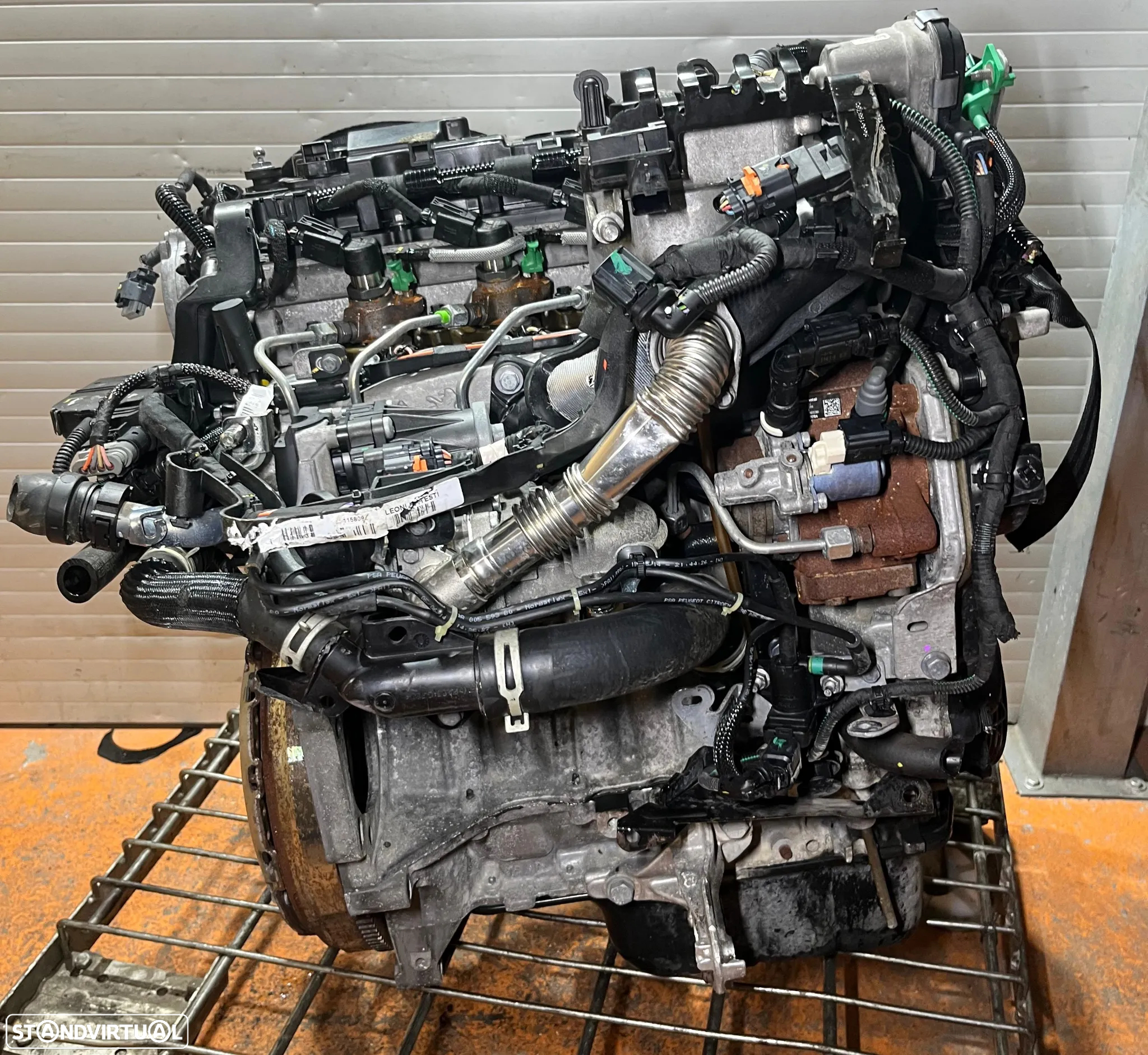 Motor Peugeot 308/3008/508/207/Citroen C4/C3 1.6 Hdi Ref: 9H05 - 2