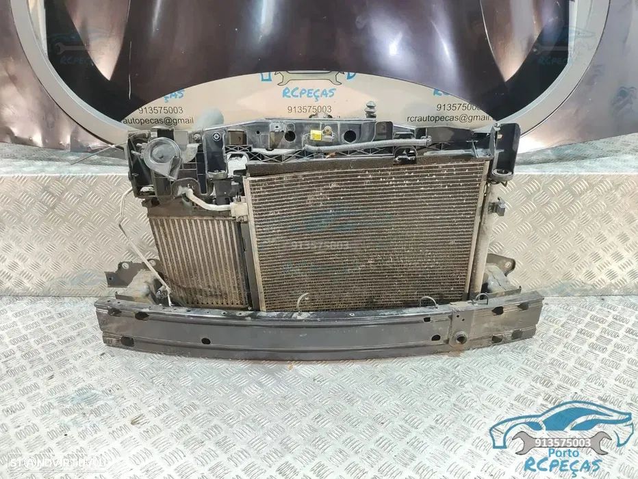 Frente Completa Nissan Qashqai II - J11 | 2013 a 2021 - Parachoques | Parachoque | Grelha | Grelhas | Otica | Oticas | Guarda Lamas | Lama | Capo | Capot | Reforço | Fibra | Radiador | Ventilador | Radiadores | Para-choques - 5