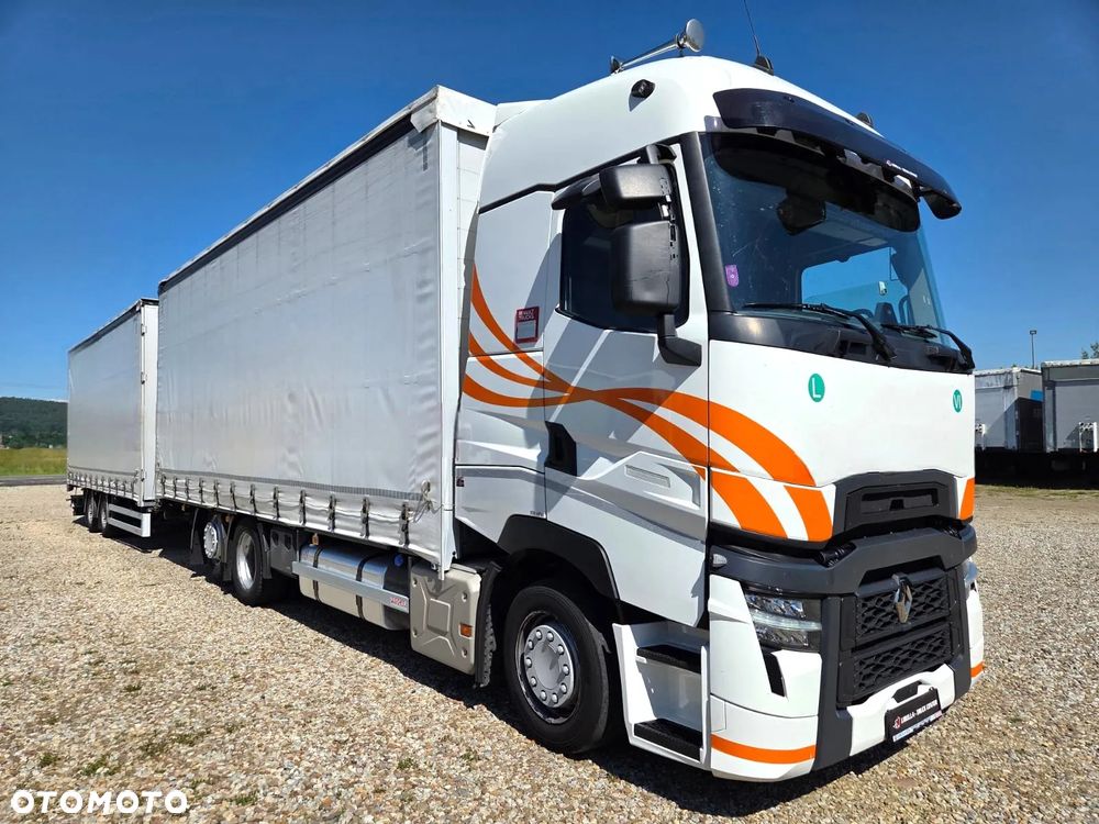 Renault T520 HIGH / 6X2 / ZESTAW PRZEJAZDOWY / FULL KONTRAKT / - 3