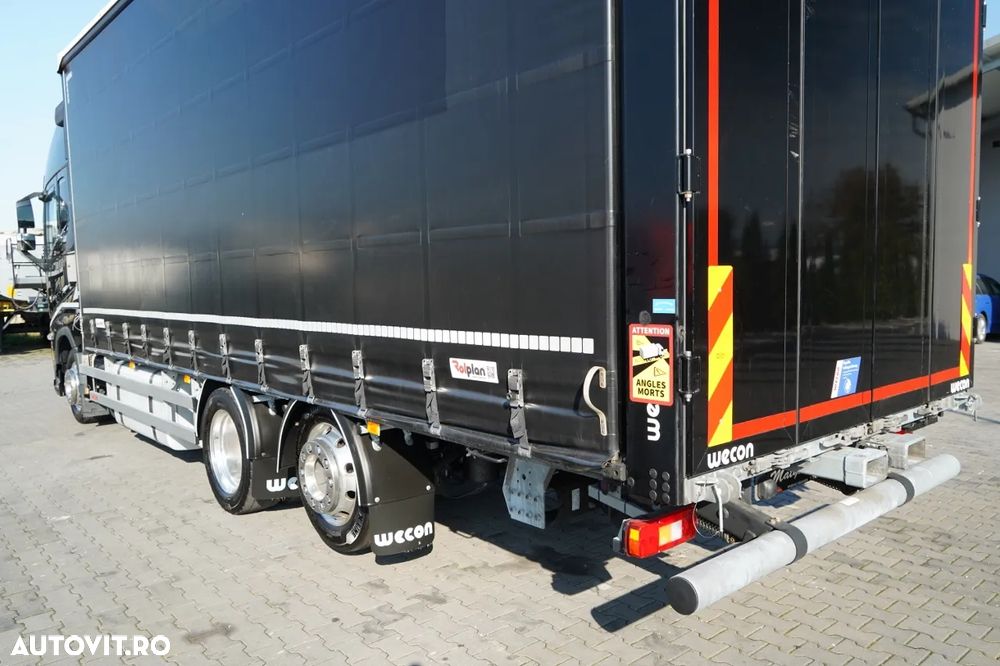 Volvo FH 500 / MEGA / COMBINAT TANDEM TRAVEL 120 M3 / 2024 / I-PARK COOL / DOCURI DE ACOPERIRE PENTRU CĂRUCIOR / PUNTE RIDICATĂ / JANTE DIN ALIAJ / REMORCĂ WECON - 11
