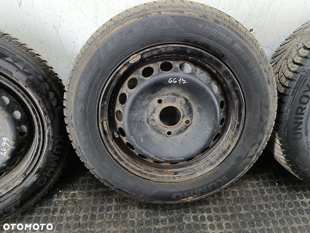 FELGI STALOWE KOMPLET 15 RENAULT MEGANE III 195/65R15 91H  195/85R15 91H - 6