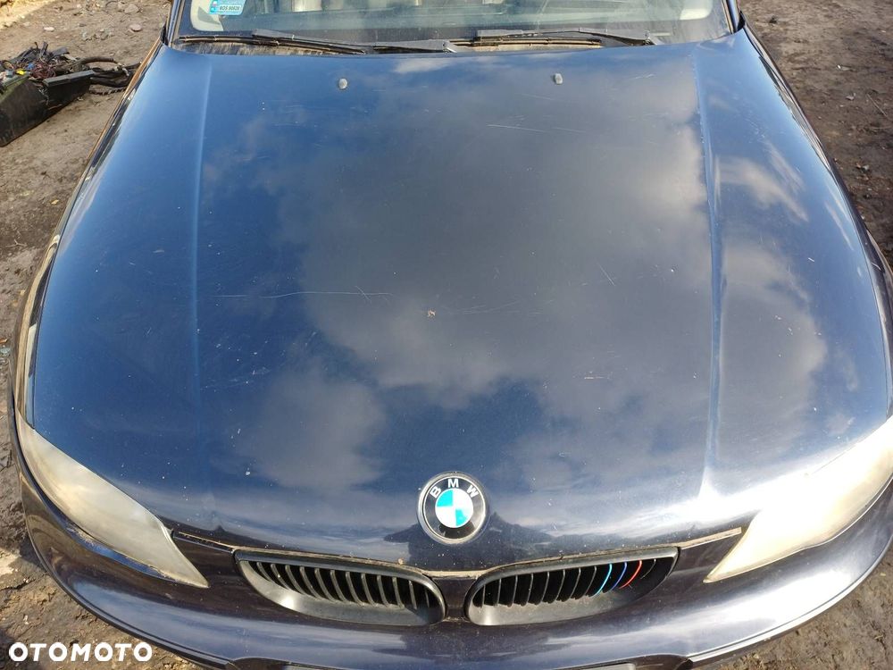 KOMPLETNY PRZÓD MASKA ZDERZAK BMW E87 120 D A35/5 - 2