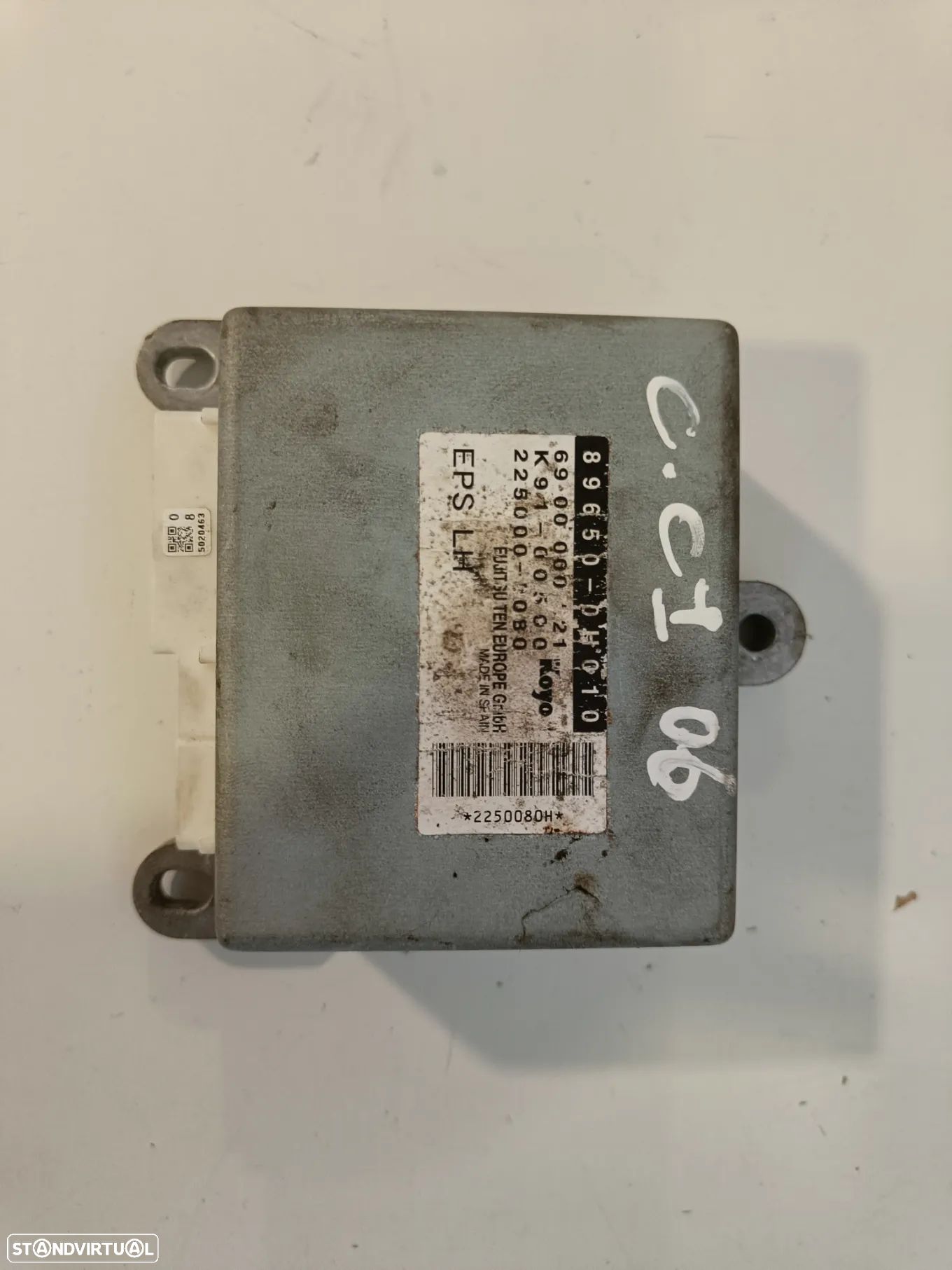 Módulo centralina caixa coluna direção  Peugeot C1 / Peugeot 107 / Toyota Aygo 2007 - 1