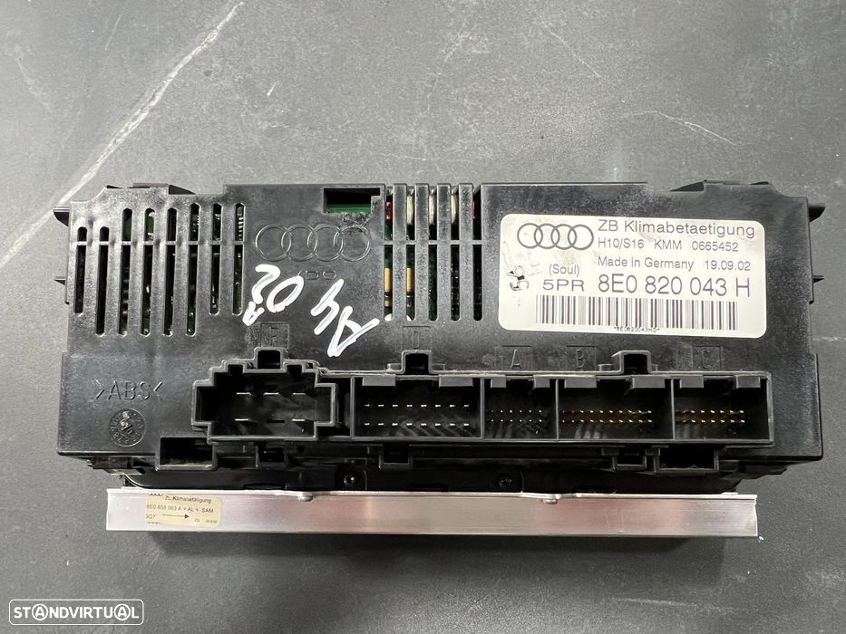 Climatronic , Comandos soufagem Audi A4 2002 - 2