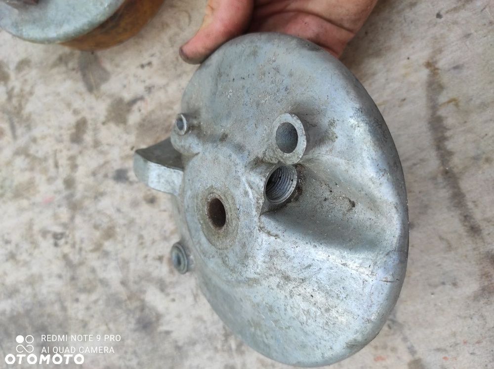 Szczękotrzymacz przód tył shl m11 kpl bęben hamulcowy 9.170 - 4