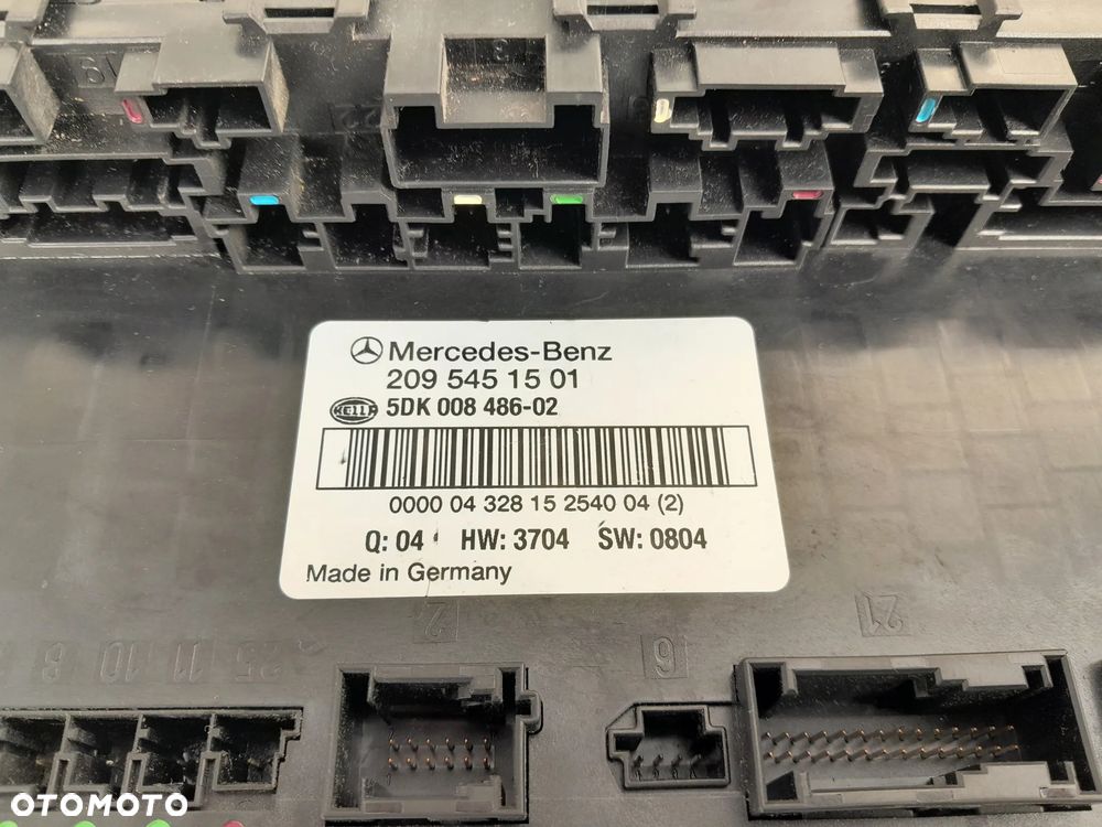 Moduł sterownik SAM MERCEDES C W203 CLK W209 00-07r. 2095451501 - 3