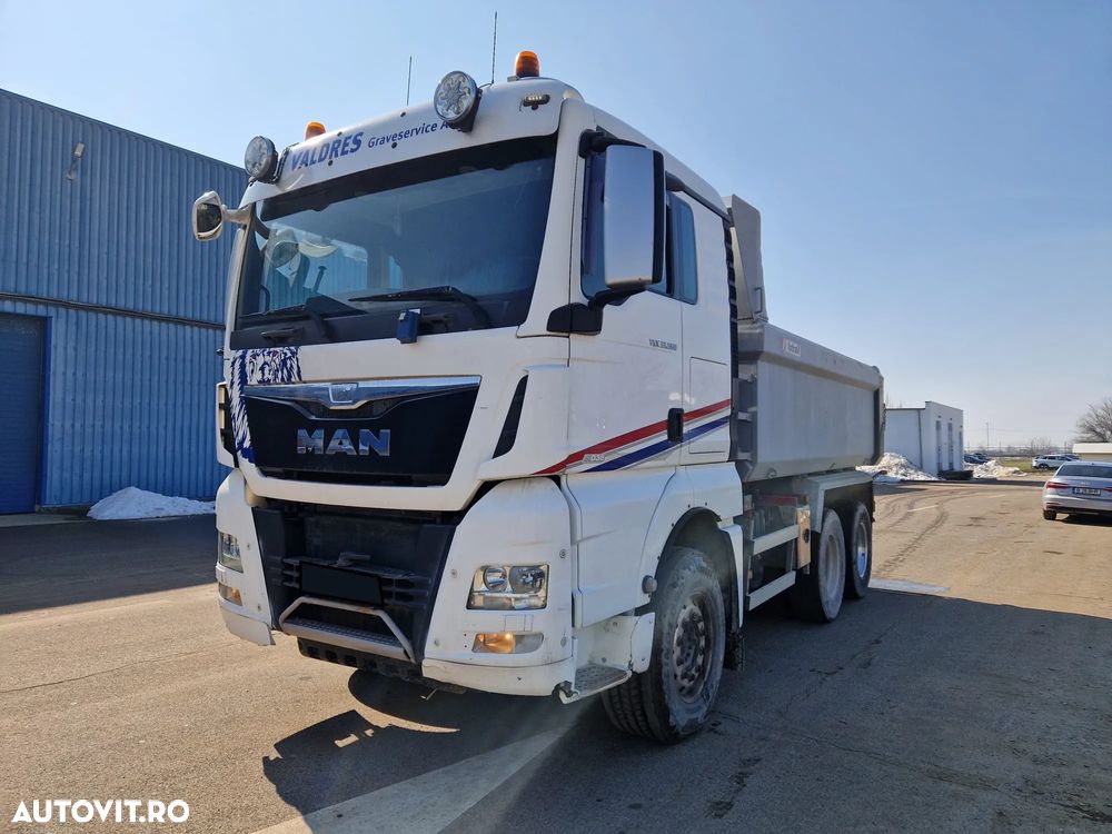 MAN TGX 33.560 AUTOMAT 560 CP BASCULANTA  6x4 - 2
