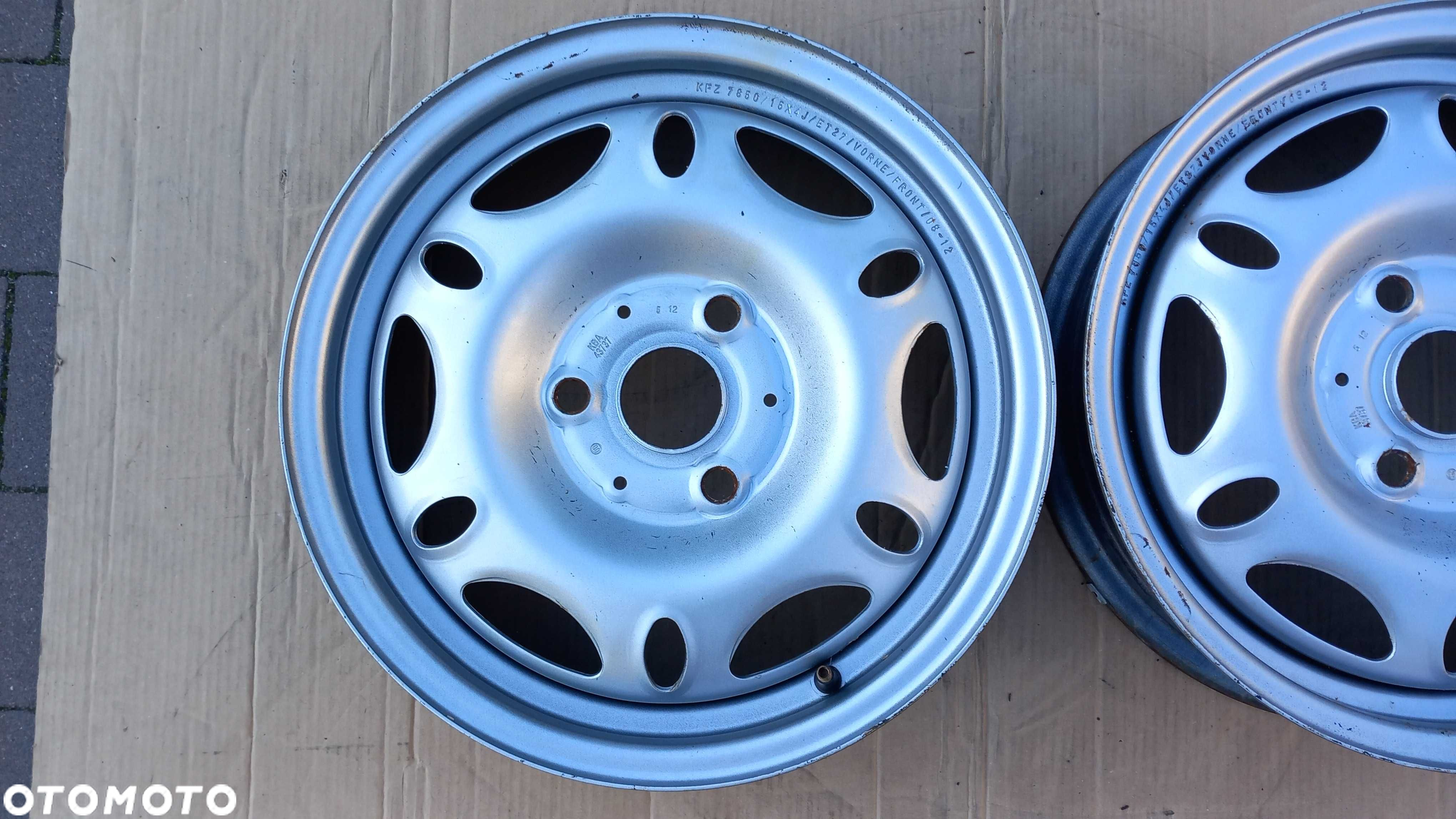 Felgi 2 szt.oryg. SMART 4Jx15 , 3x112.5, ET27, przednie - 3