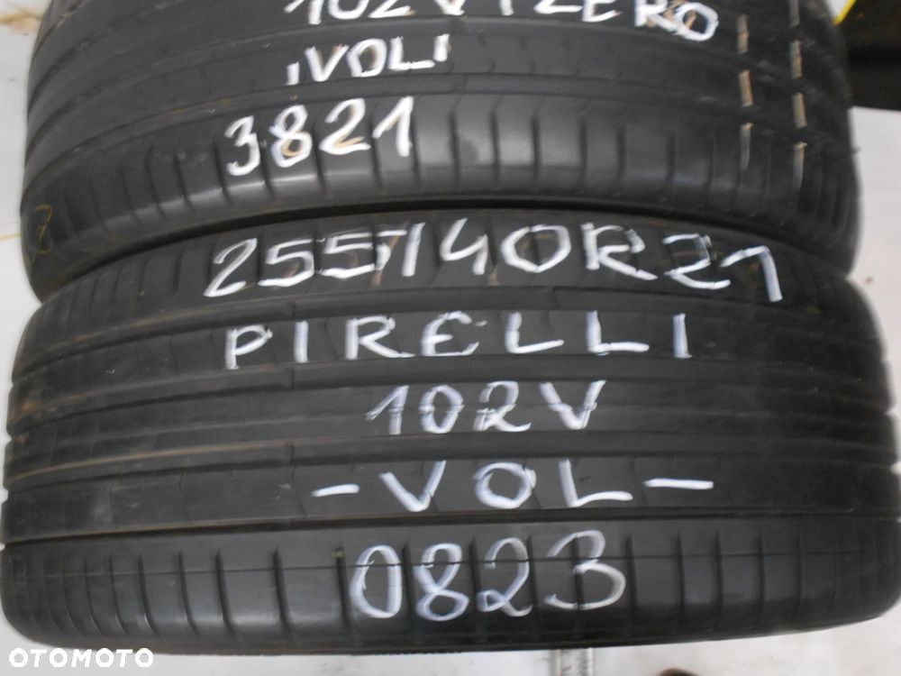 OPONY  255/40R21 PIRELLI P ZERO VOL DOT 0823 /  3821 7.1MM - 3